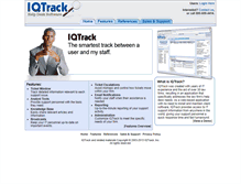 Tablet Screenshot of iqtrack.com